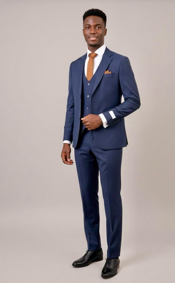 Groomsmen in matching tuxedos